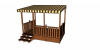 Terrasse en bois pour mobile home en bois trait autoclave classe 4, plancher viss inox, simple, couverte, couverte partiellement, non couverte. Profondeur 2,50 m ou 3 mtres. Soubassements fourni avec toutes nos terrasses en bois pour mobilhome. Terrasse mobil-home montage trs rapide. 