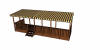 Terrasse en bois pour mobile home en bois trait autoclave classe 4, plancher viss inox, simple, couverte, couverte partiellement, non couverte. Profondeur 2,50 m ou 3 mtres. Soubassements fourni avec toutes nos terrasses en bois pour mobilhome. Terrasse mobil-home montage trs rapide. 