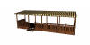 Terrasse en bois pour mobile home en bois trait autoclave classe 4, plancher viss inox, simple, couverte, couverte partiellement, non couverte. Profondeur 2,50 m ou 3 mtres. Soubassements fourni avec toutes nos terrasses en bois pour mobilhome. Terrasse mobil-home montage trs rapide. 