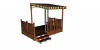 Terrasse en bois pour mobile home en bois trait autoclave classe 4, plancher viss inox, simple, couverte, couverte partiellement, non couverte. Profondeur 2,50 m ou 3 mtres. Soubassements fourni avec toutes nos terrasses en bois pour mobilhome. Terrasse mobil-home montage trs rapide. 