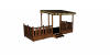 Terrasse en bois pour mobile home en bois trait autoclave classe 4, plancher viss inox, simple, couverte, couverte partiellement, non couverte. Profondeur 2,50 m ou 3 mtres. Soubassements fourni avec toutes nos terrasses en bois pour mobilhome. Terrasse mobil-home montage trs rapide. 