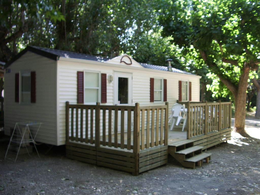 Terrasses bois PROKIT simple - terrasses en bois pour mobilhome. Terrasse mobil-home montage trs rapide. 