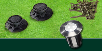 Accessoires pour terrasses en bois pour mobil homes.